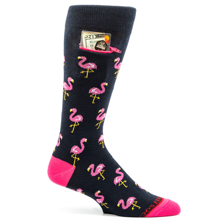 Flamingos, Mens Pocket Socks®