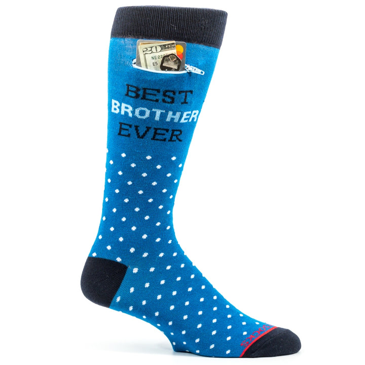 Best Brother Ever, Mens Pocket Socks®