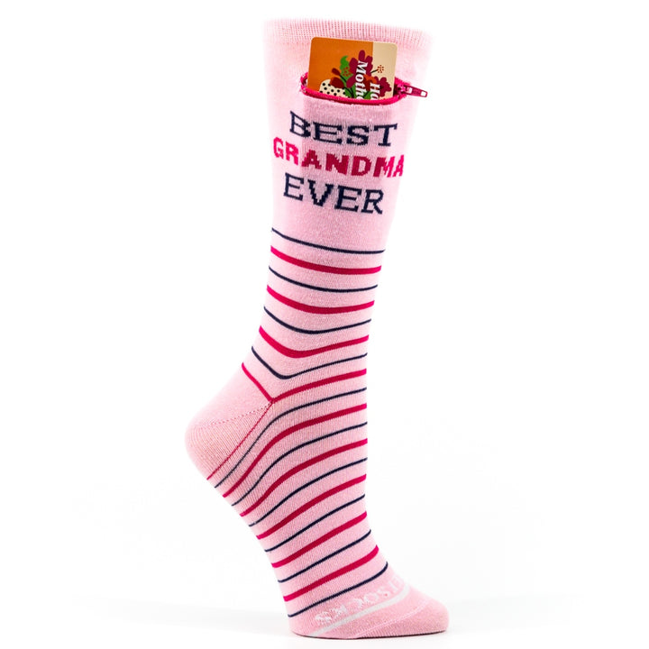 Best Grandma, Womens Pocket Socks®