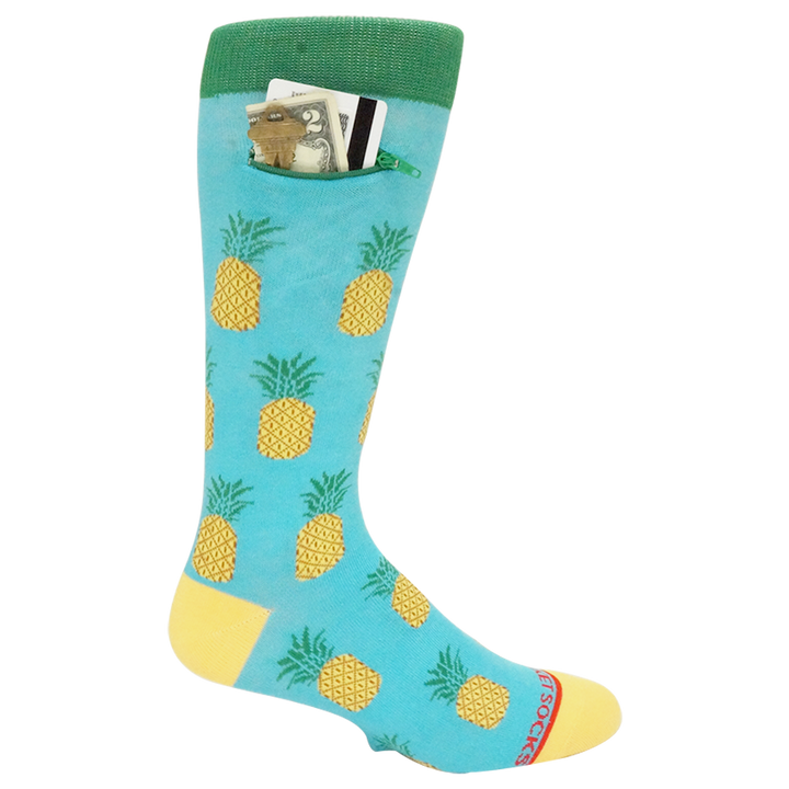 Pineapple, Mens Pocket Socks®